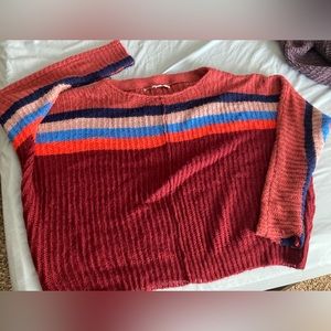 Hyfve striped sweated